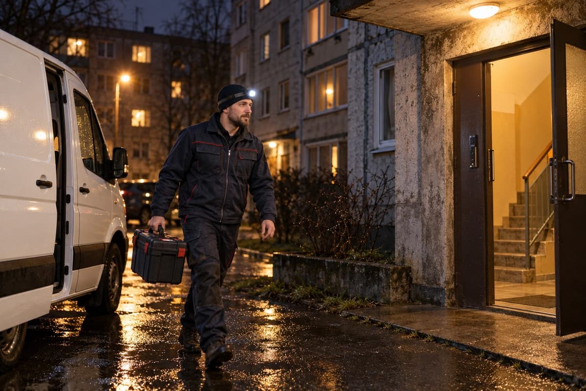 A.B.A. meistars avārijas izsaukumā naktī